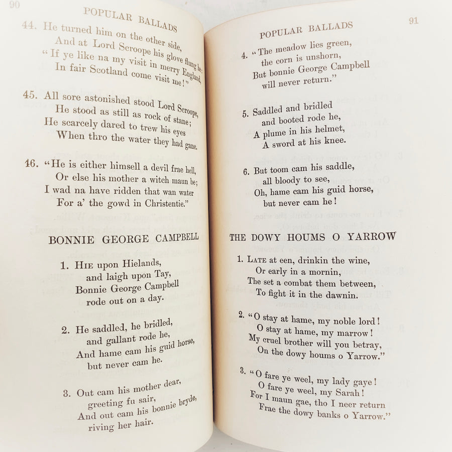 1909 - English and Scottish Popular Ballads