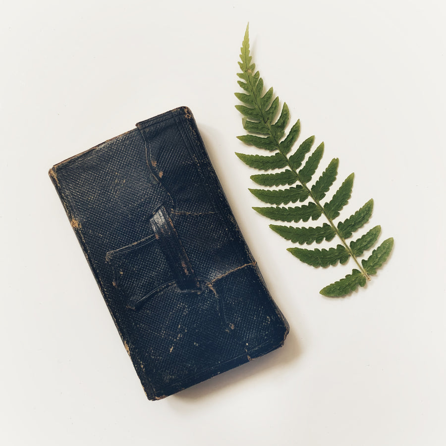 1853 - Very Small Black Bible/ New Testament