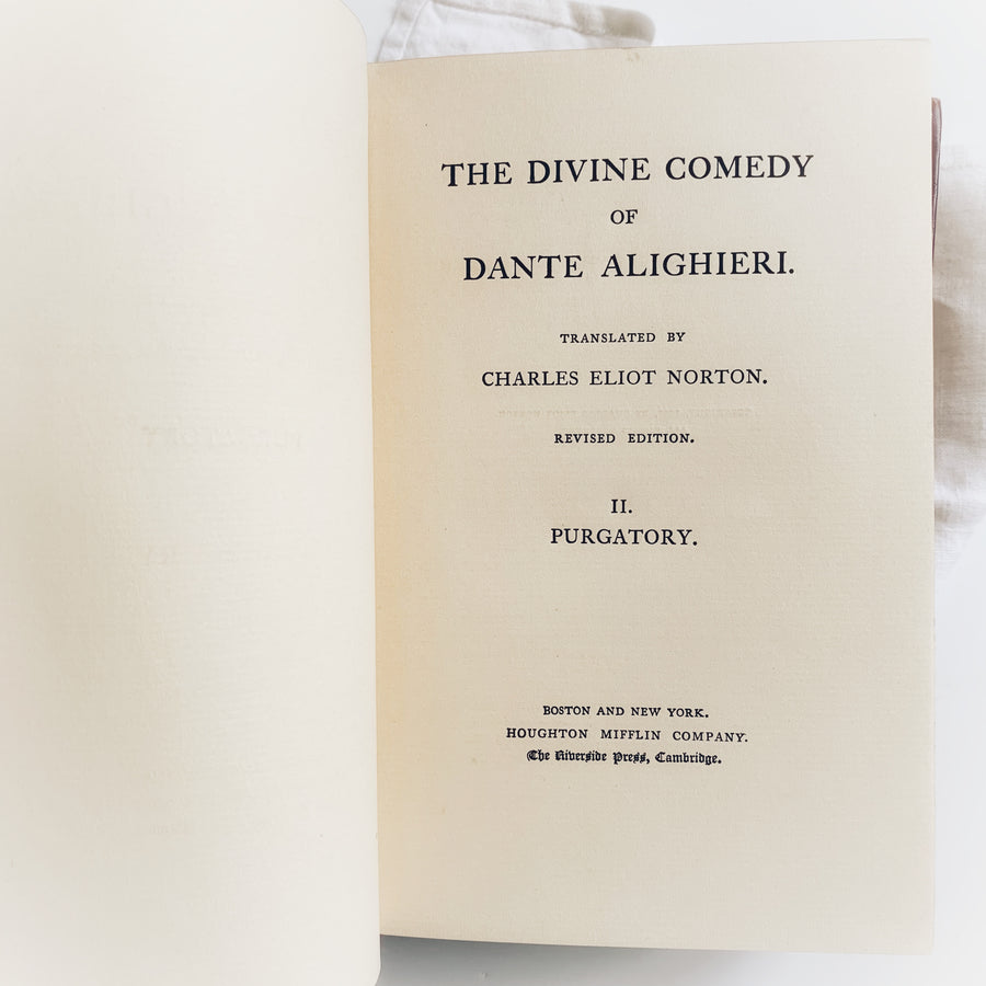 The Divine Comedy of Dante Alighieri, Hell & Purgatory