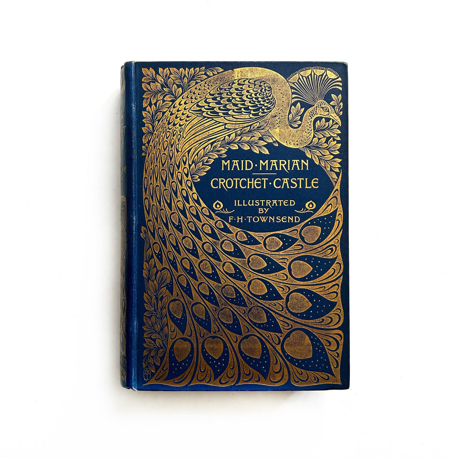1896 - Melincourt or Sir Oran Haut-ton, Turbayne Book Cover Design, First Edition