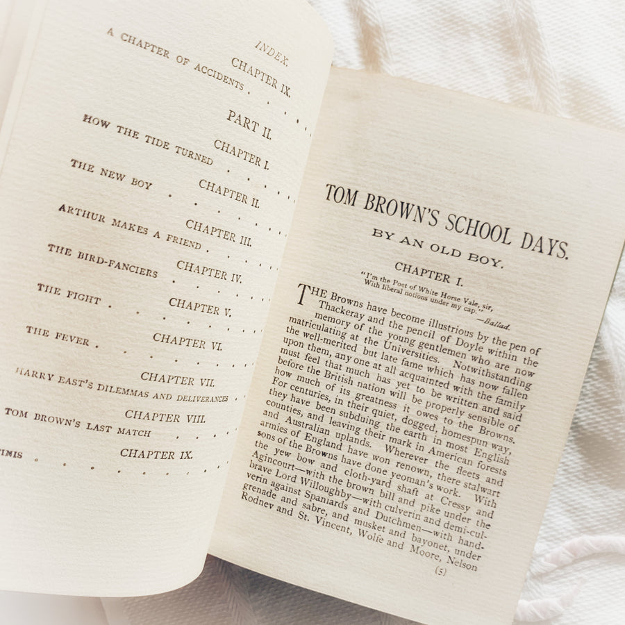 1895 - Tom Brown’s School Days