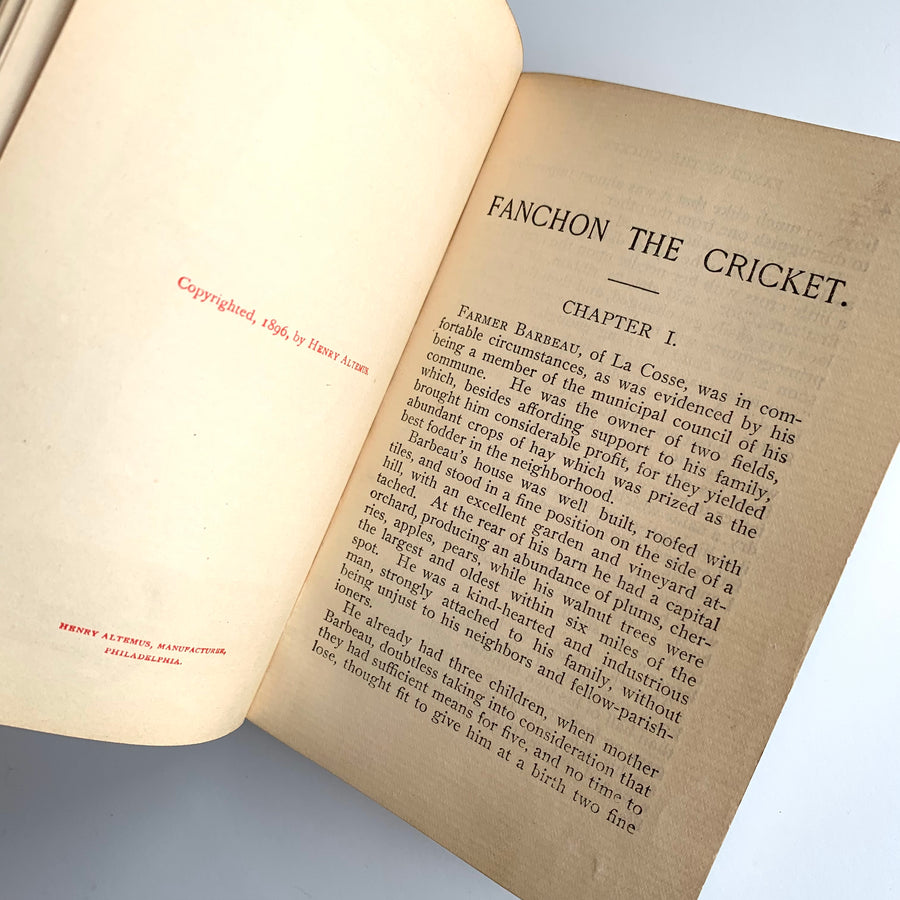 C.1897 - Fanchon the Cricket