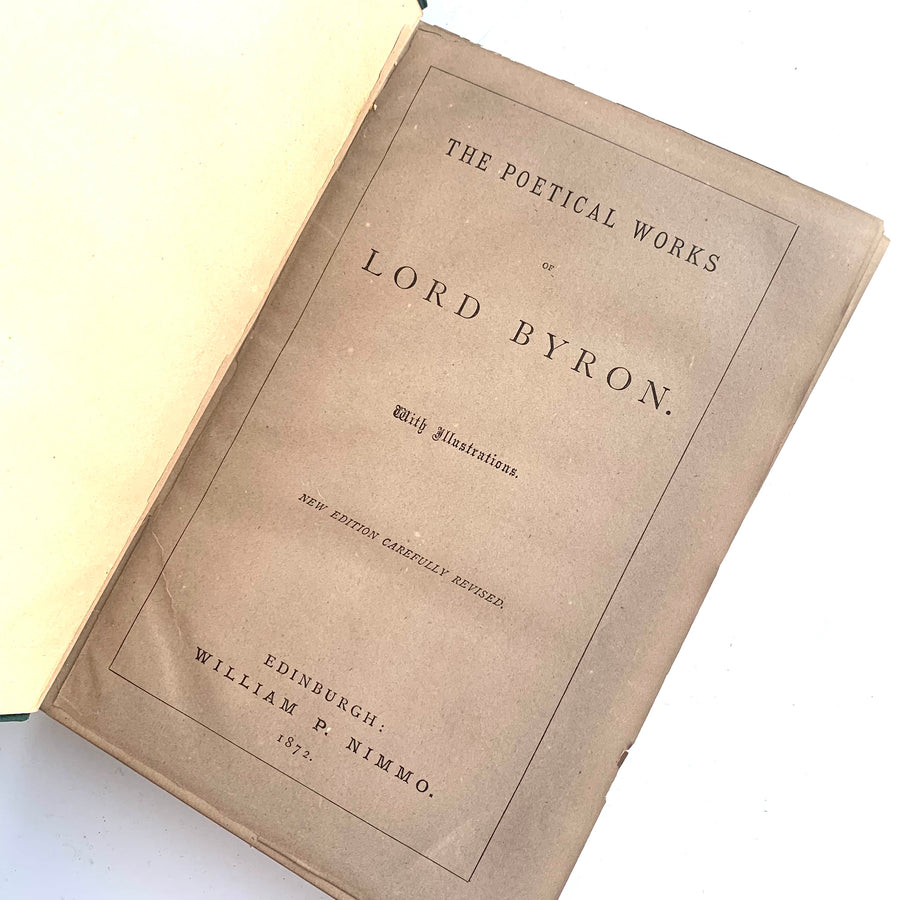 1872 - The Poetical Works of Lord Byron