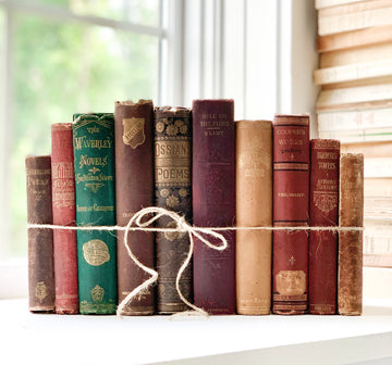 Stack of Antique Books