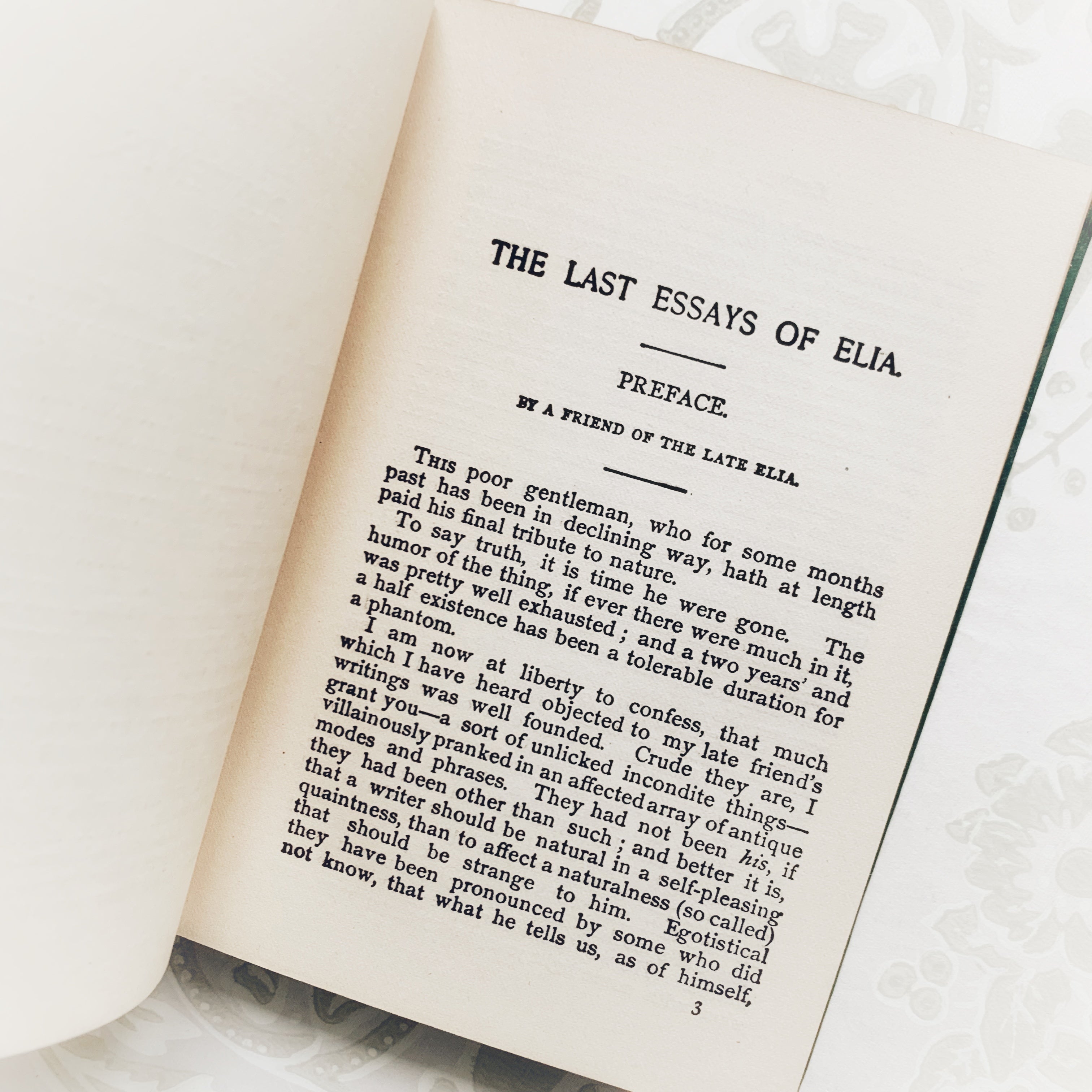 c.1915 - The Last Essays of Elia – Honey Bee Mill