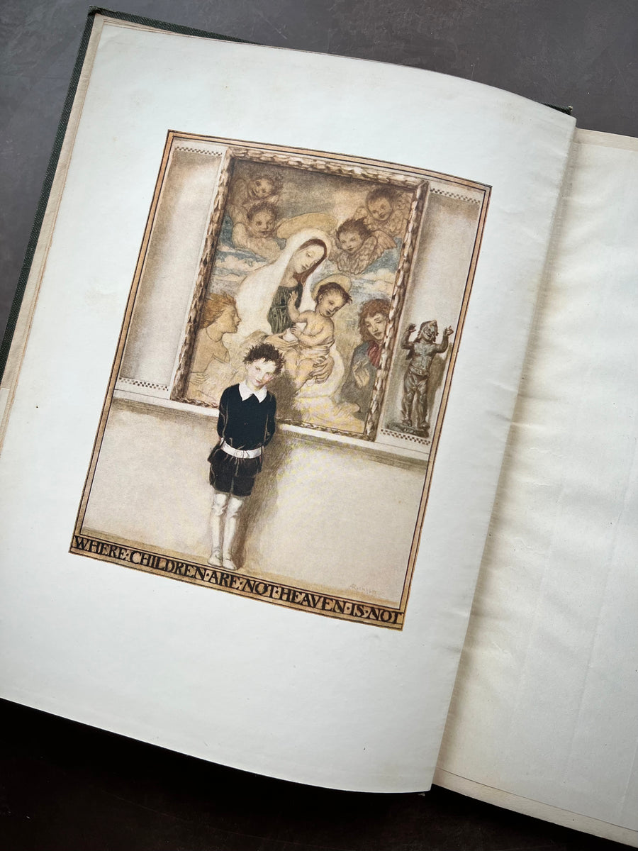 Arthur Rackham Bees 1918 - Arthur Rackham illustrated- The Springtide of Life; Poems of Ch ...