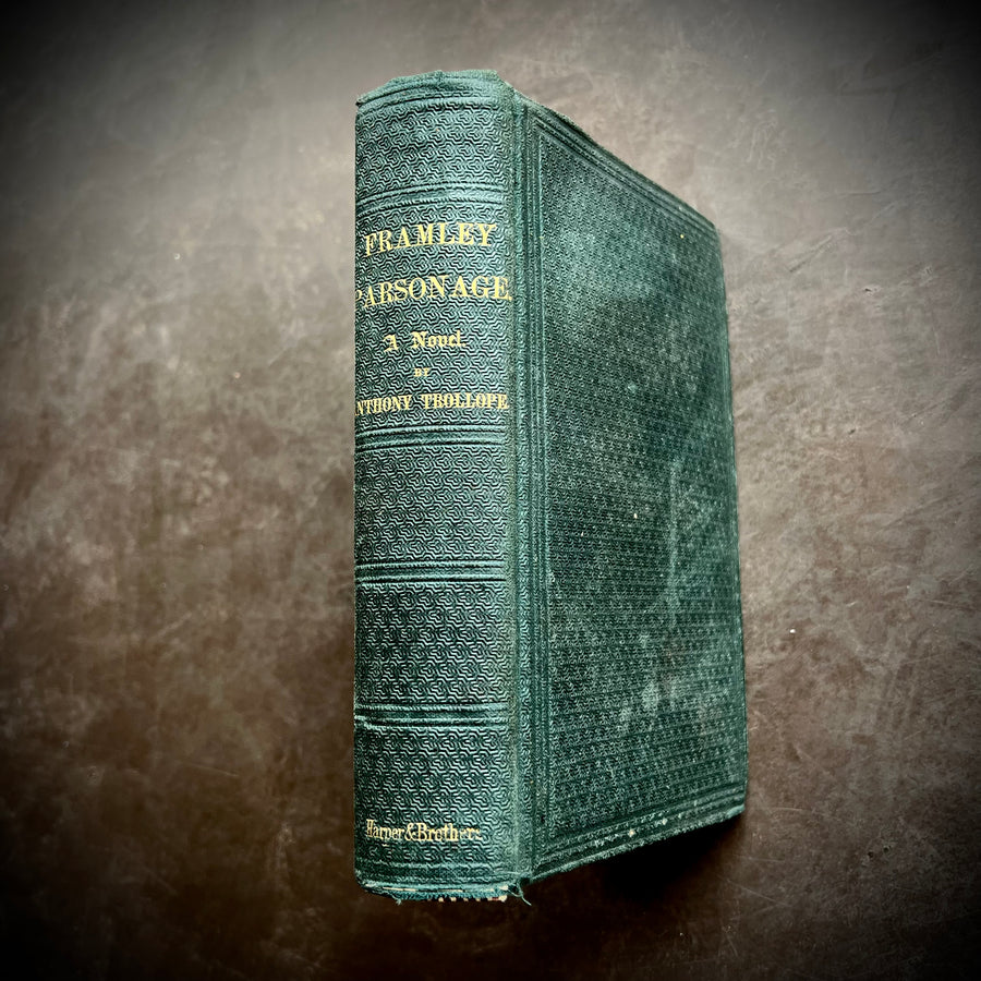 1868 - Anthony Trollope’s- Framley Parsonage; A Novel
