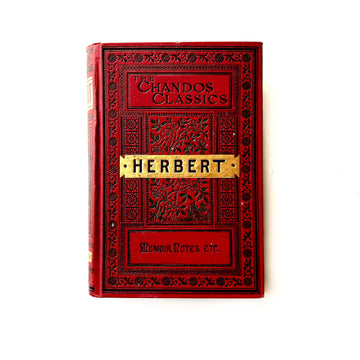 c.1884 - The Works of George Hebert in Prose and Verse