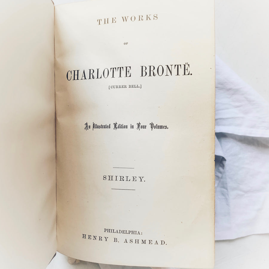***RESERVED FOR SAUMYA** c.1882 - Charlotte Bronte’s - Shirley