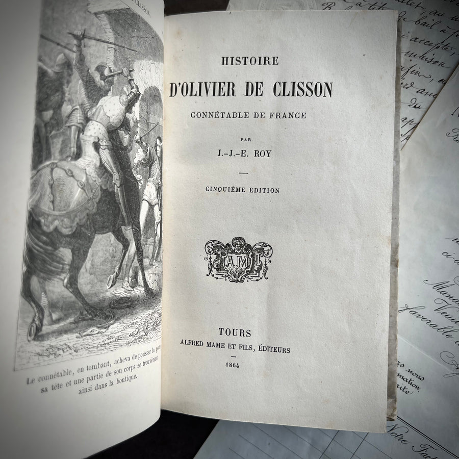 1864 - Histoire D’Olivier de Clisson Connetable de France