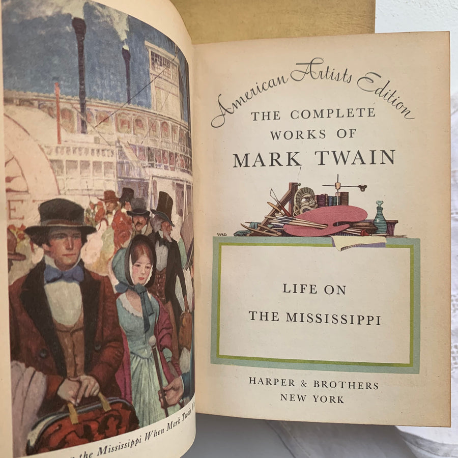 1917-1924- Mark Twain’s Joan of Arc, Life on the Mississippi, & Tom Sawyer Abroad