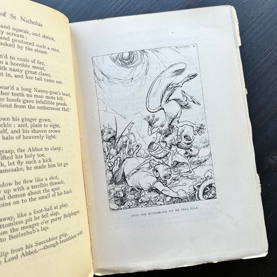 Arthur Rackham Bees 1898 - The Legends of Ingoldsby, Arthur Rackham Illustrated, First Edi ...