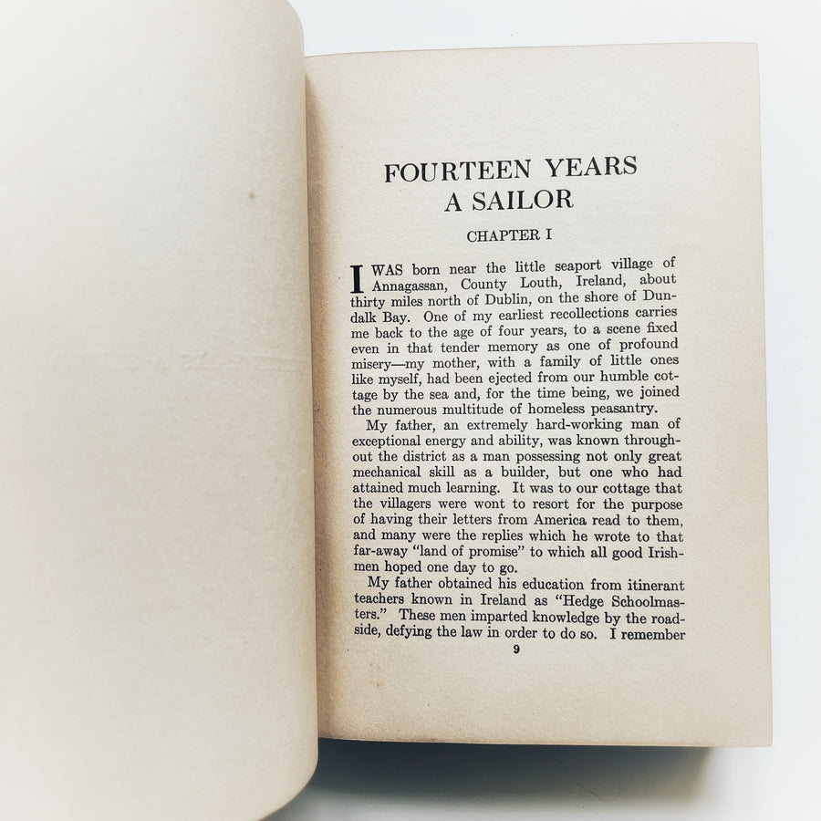 1923 - Fourteen Years A Sailor, First Edition