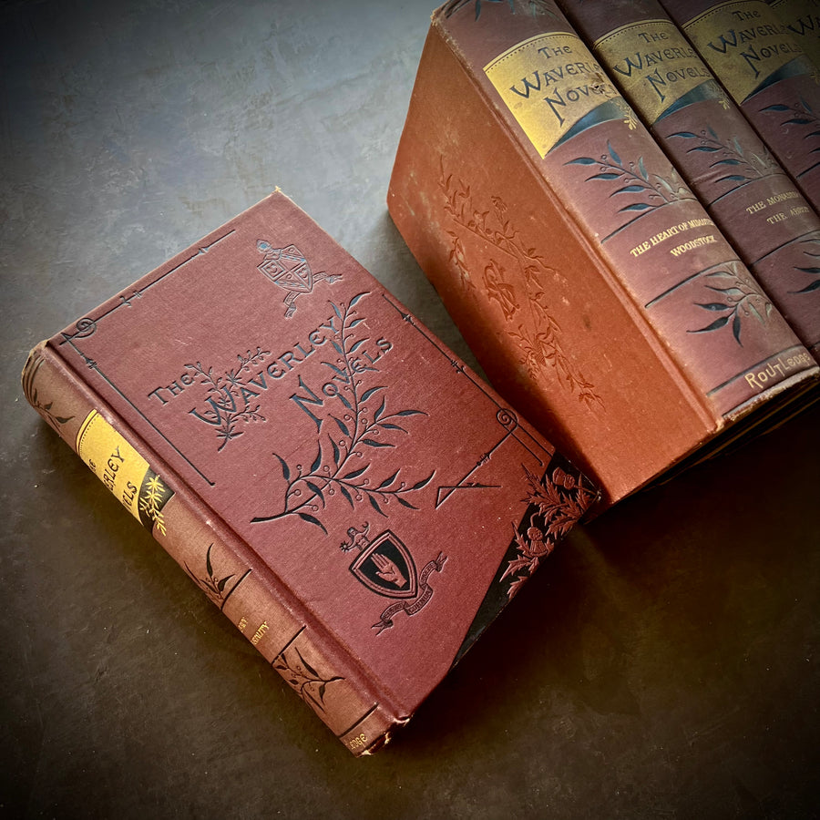 c.1880 - Sir Walter Scott, Bart. Waverley Novels