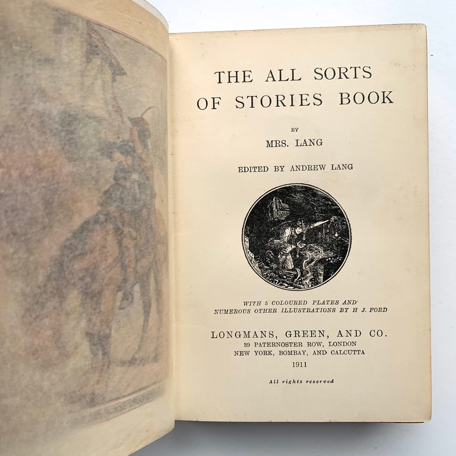 1911 - The All Sorts of Stories Book, First Edition