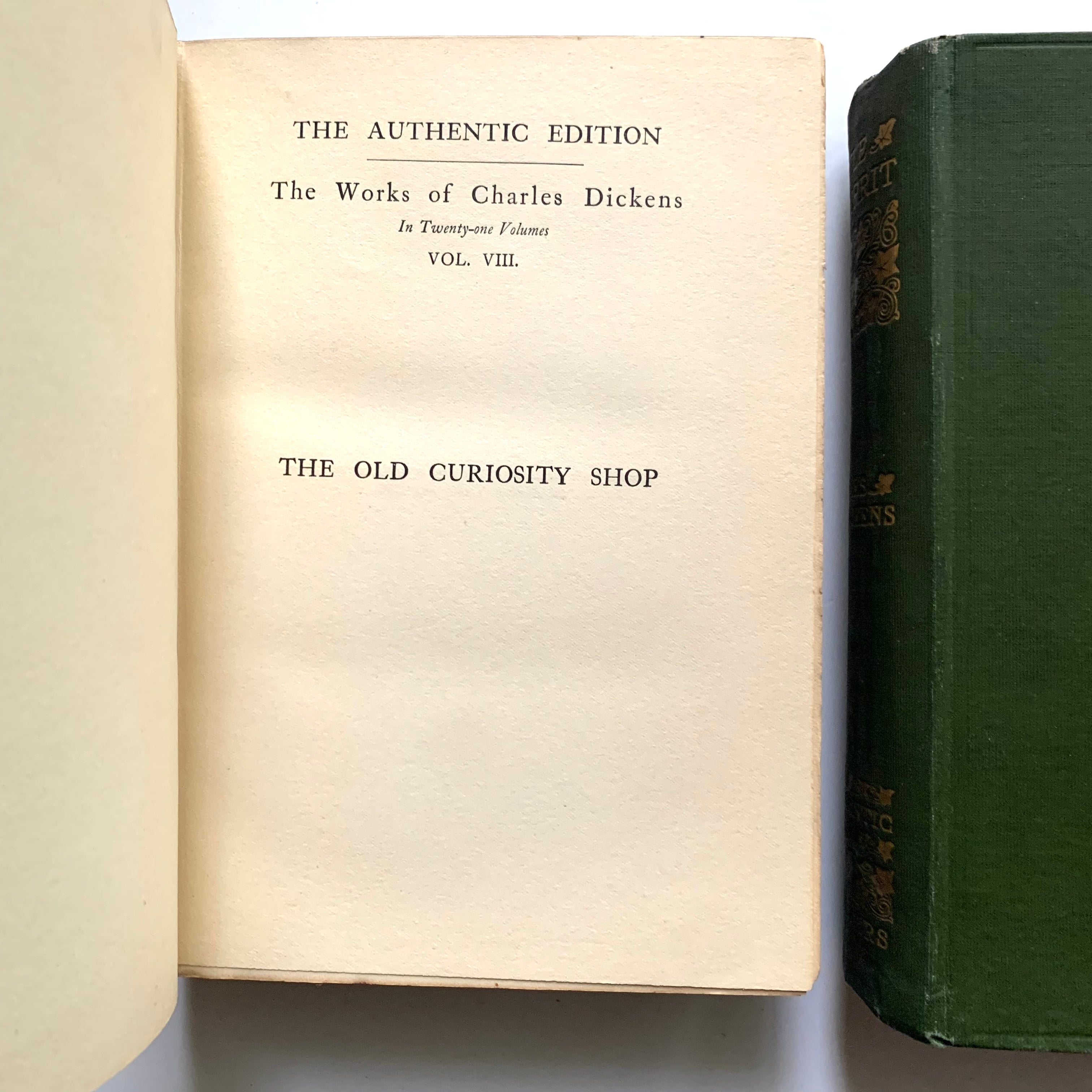 c.1900, The Works of Charles Dickens, The Authentic Edition