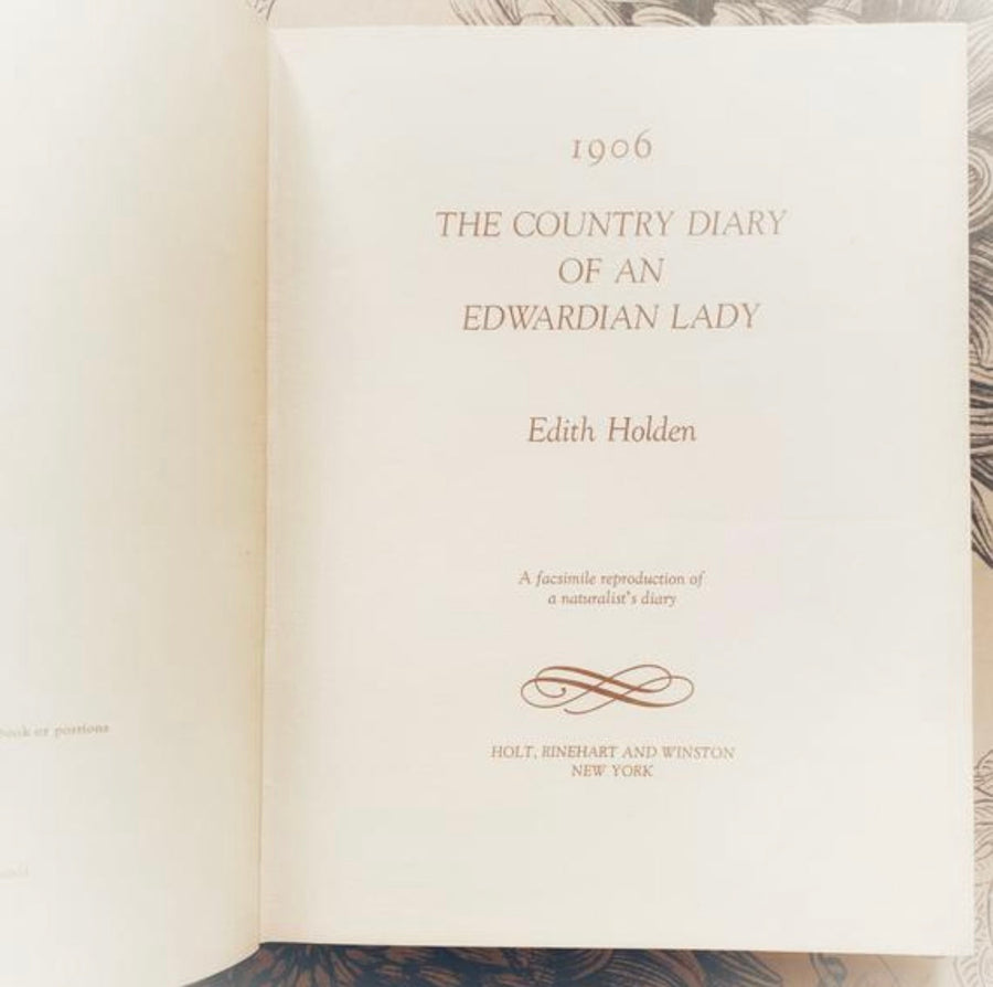 Copy of 1977 - The Country Diary of An Edwardian Lady, First Edition