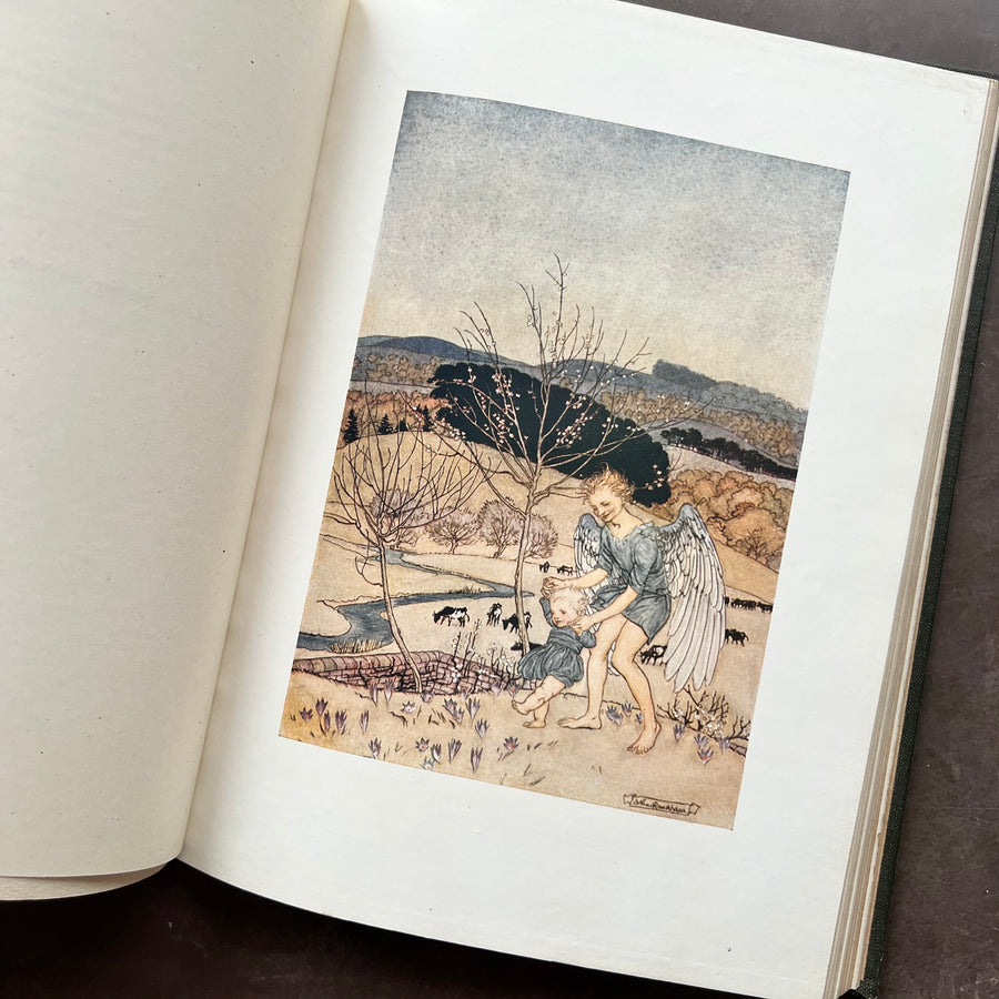 Arthur Rackham Bees 1918 - Arthur Rackham illustrated- The Springtide of Life; Poems of Ch ...