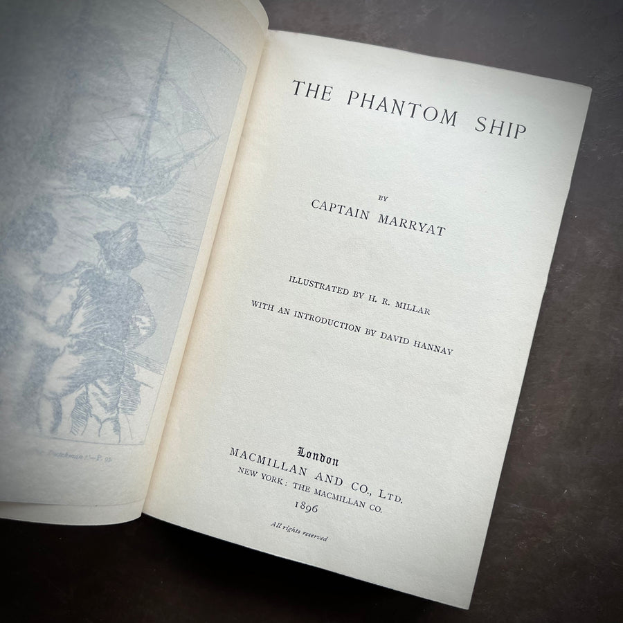 1896 - The Phantom Ship, Albert Turbayne Cover Design