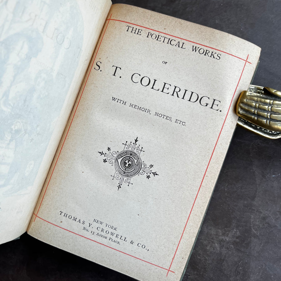 c.1880s - The Poetical Works of S. T. Coleridge
