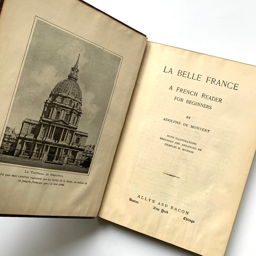 D1916 - La Belle France, A French Reader For Beginners