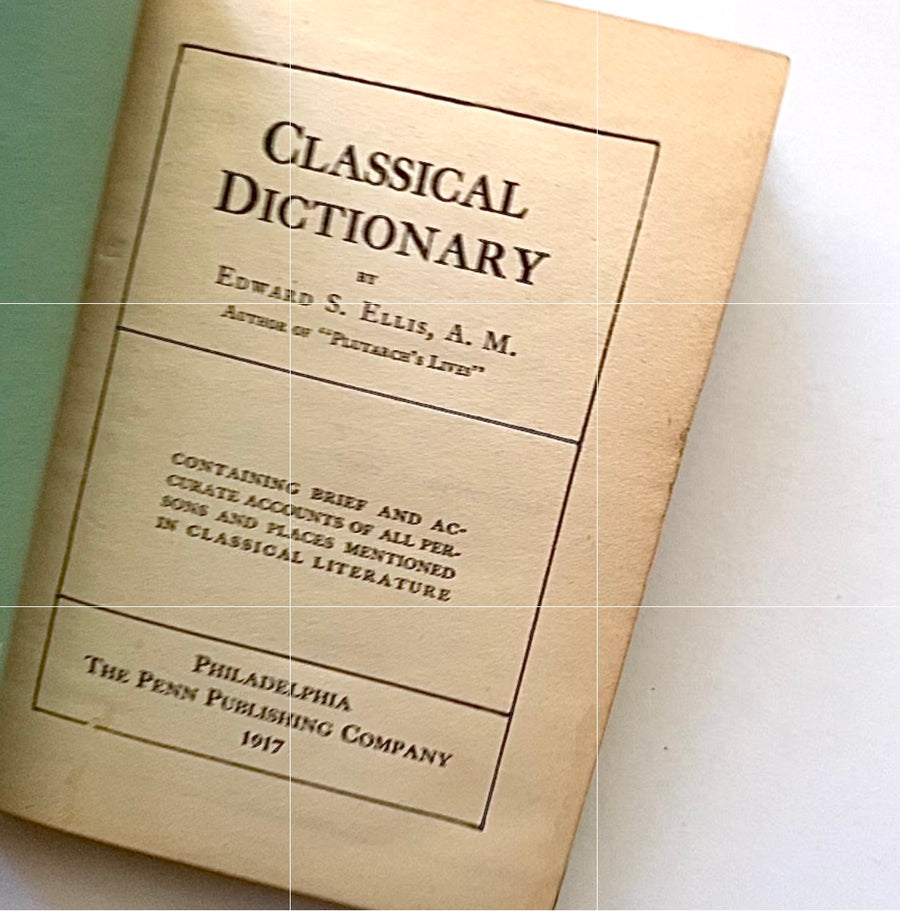 1917 - Classical Dictionary