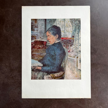 1952 - Toulouse-Latrec’s- Portrait of the Artist’s Mother Reading