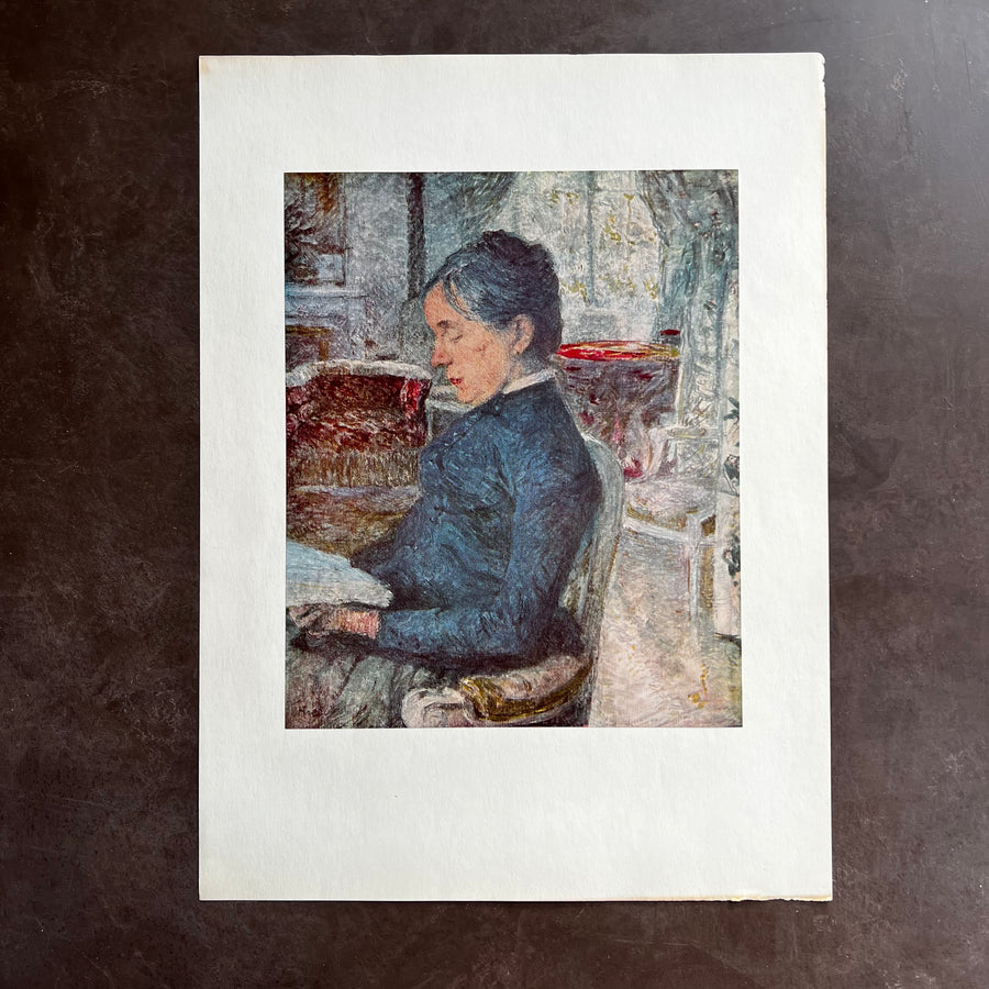 1952 - Toulouse-Latrec’s- Portrait of the Artist’s Mother Reading