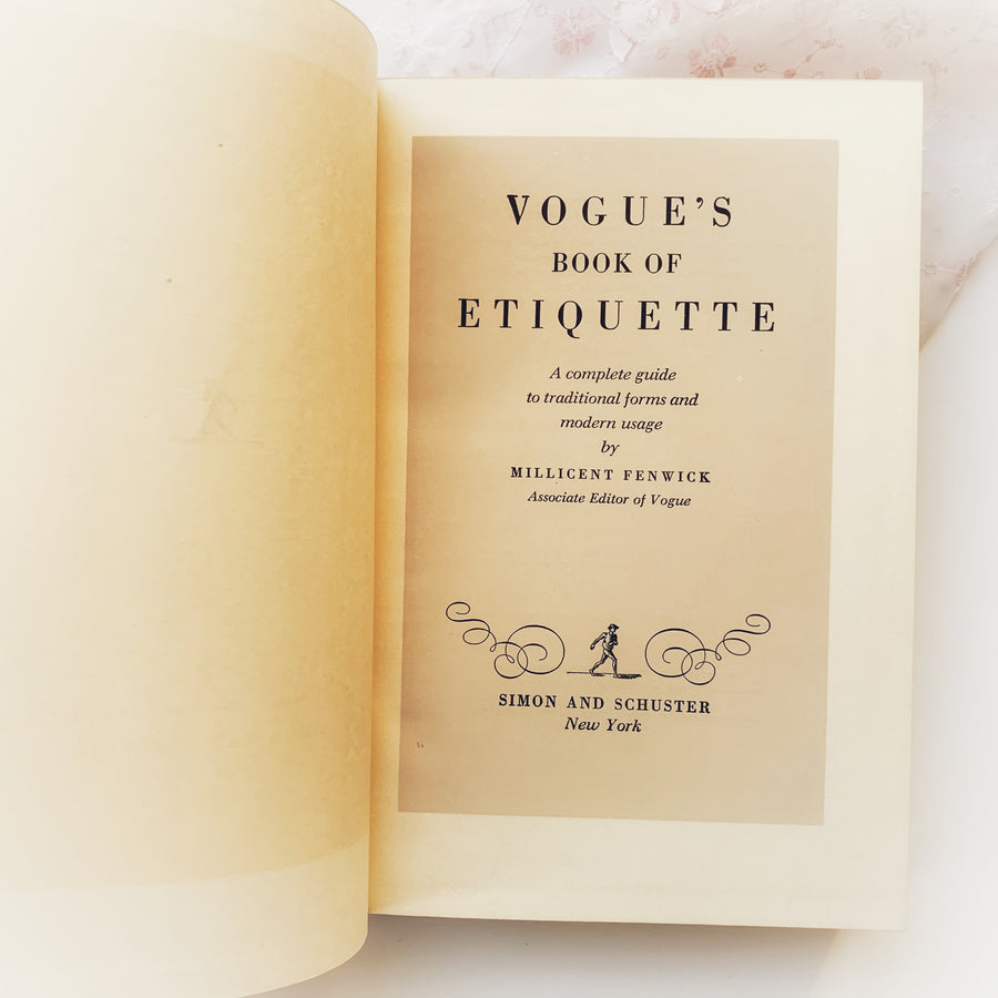 1948 - Vogue’s Book of Etiquette