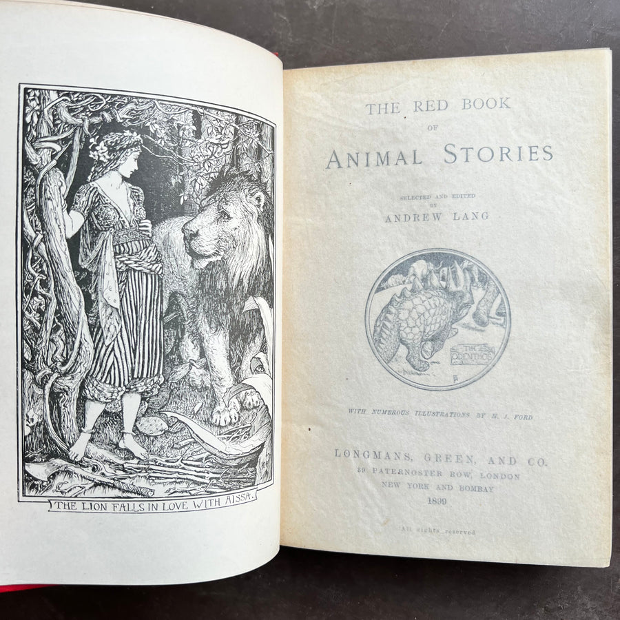 1899 - The Red Book of Animal Stories, First Edition