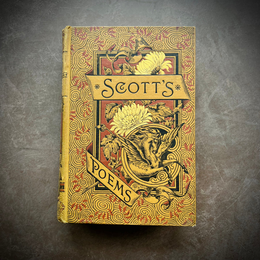 c.1880s - The Poetical Works of Sir Walter Scott