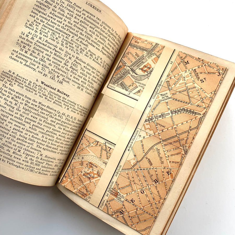 1901 - Belgium and Holland, Handbook For Travelers