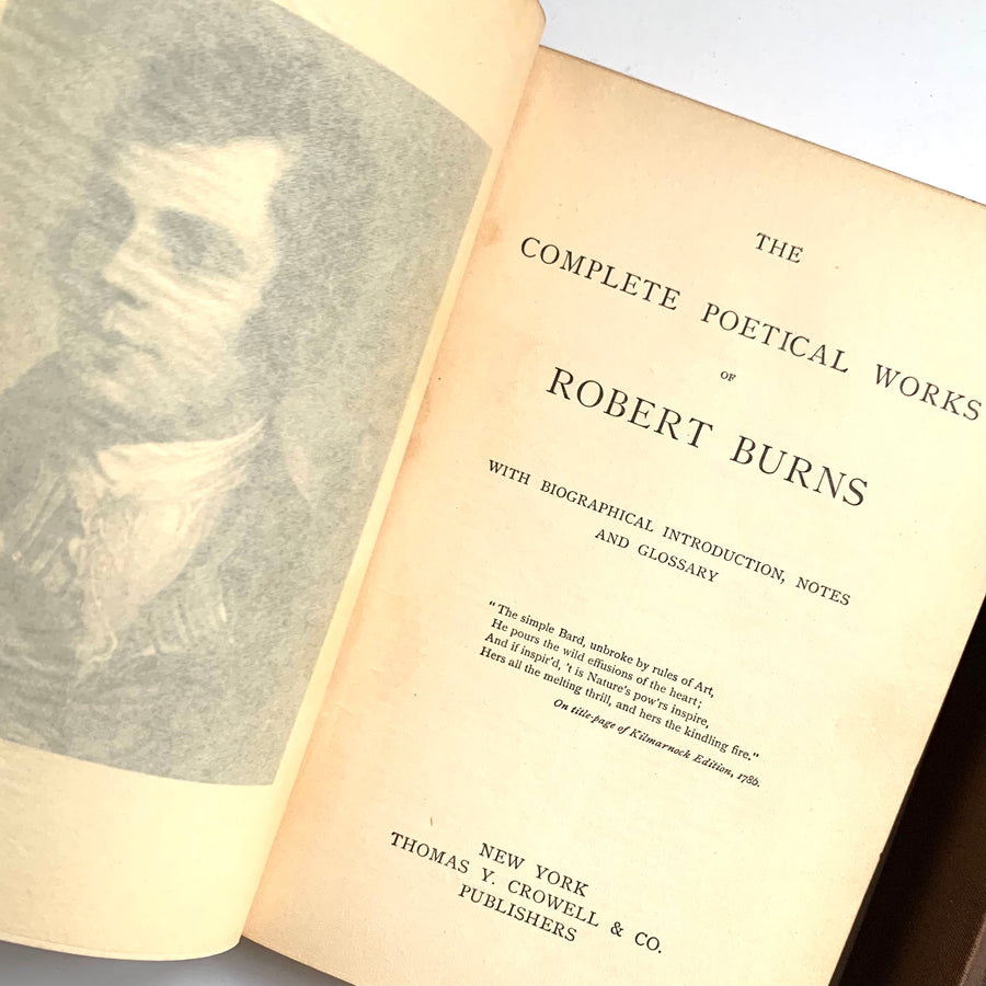 Poetry By Robert Burns, Alexander Pope, Percy Bysshe Shelley, & John Masefield,