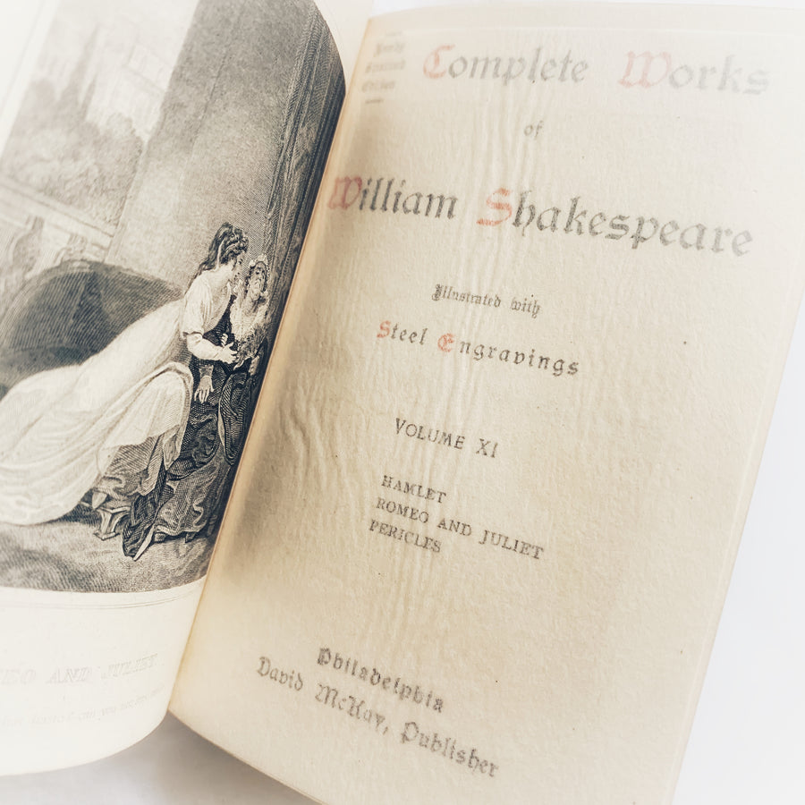 c.1880-1900 - The Complete Works Of William Shakespeare