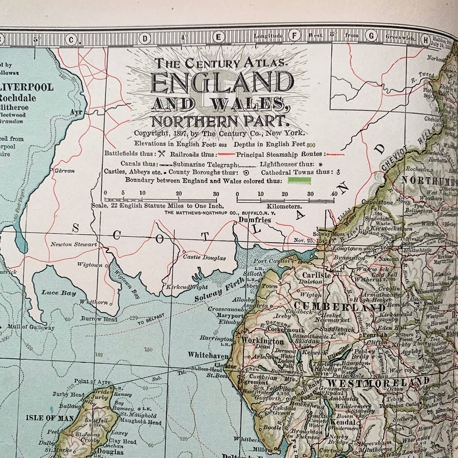 1897 - England and Wales, Northern Part