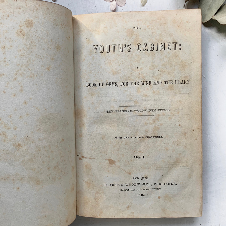 1846 - The Youth’s Cabinet: Book of Gems, For The Mind And The Heart