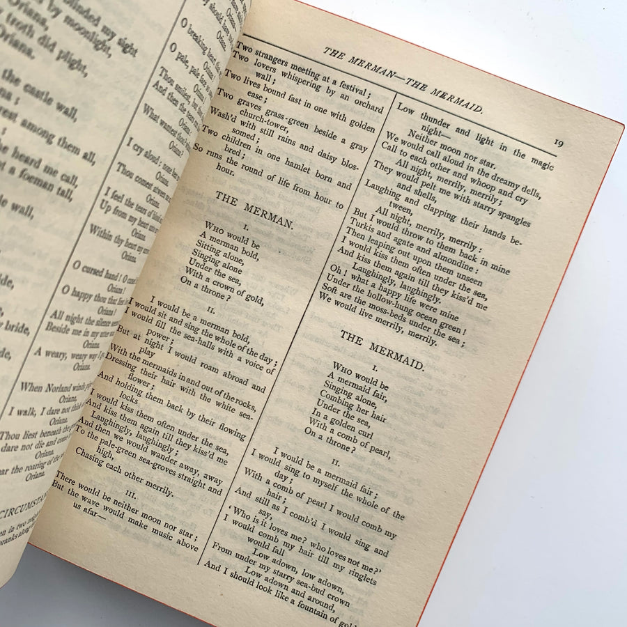 1902 - Poetical Works of Lord Tennyson Poet Laureate