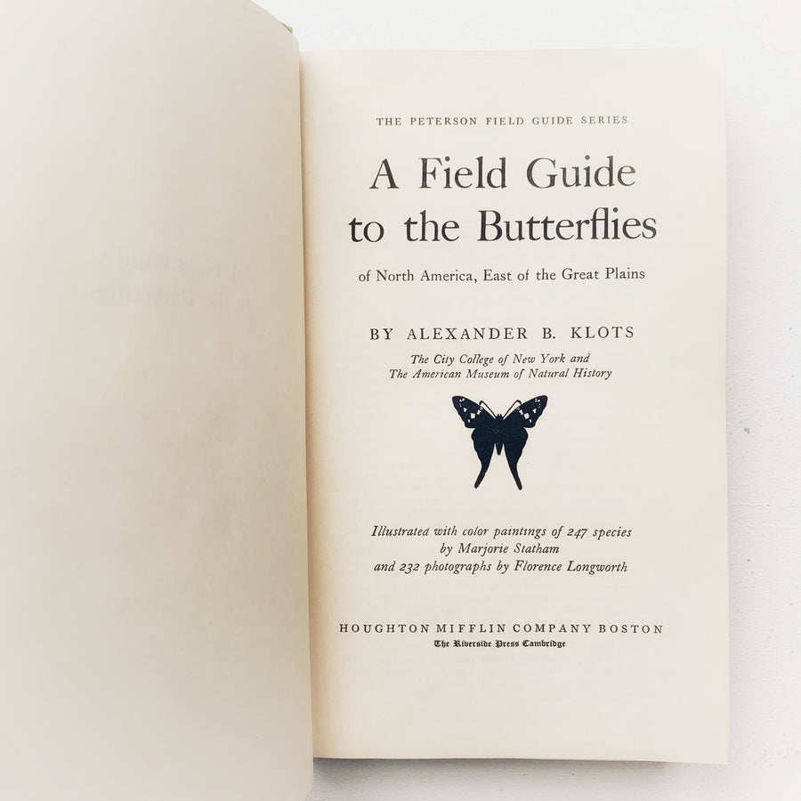 1958 - A Field Guide To The Butterflies