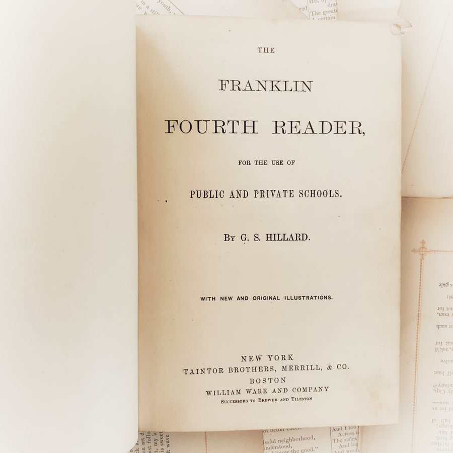 1873 - The Franklin Fourth Reader