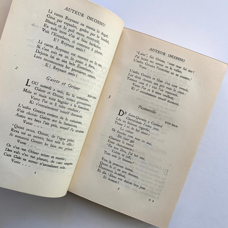 1936 - The Oxford Book of French Verse, XIIIth-XXth Century