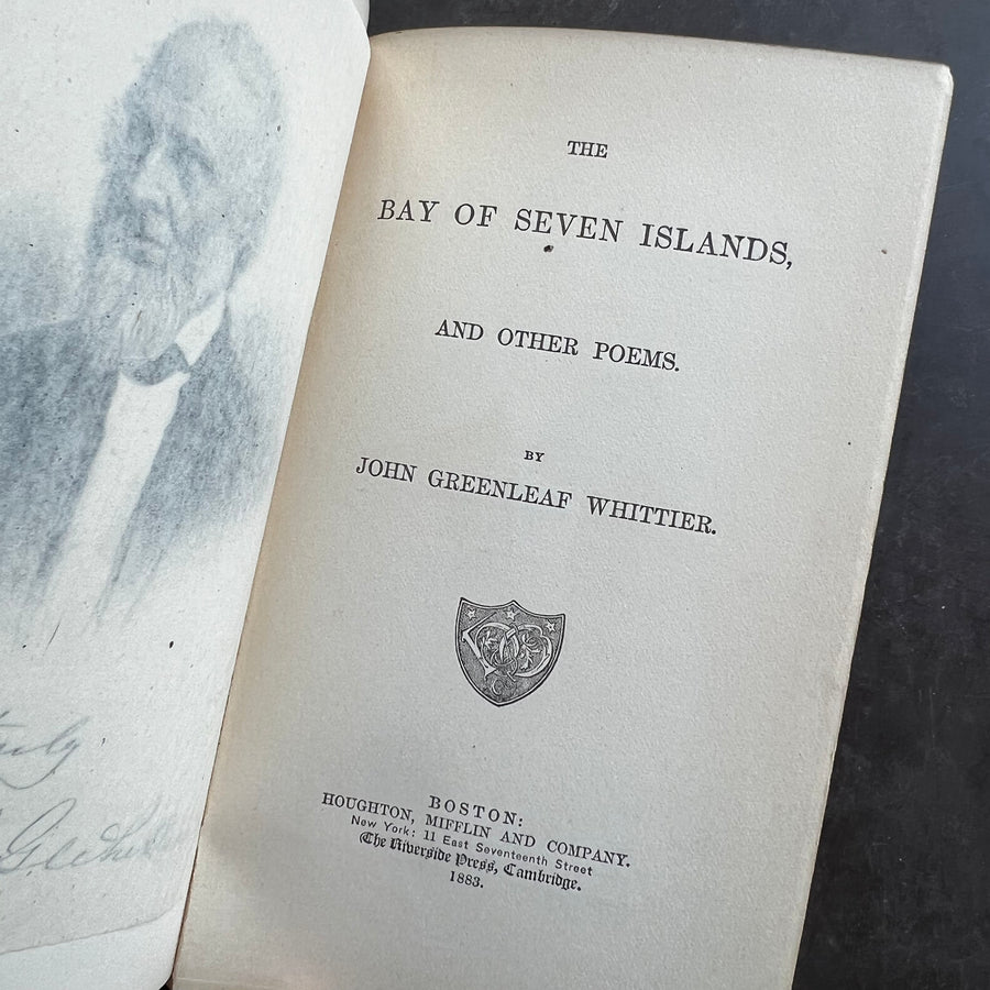 1883 - Whittier’s - The Bay of Seven Islands