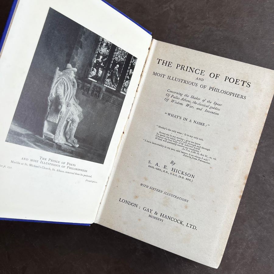 1926 - The Prince of Poets and Most Illustrious of Philosophers