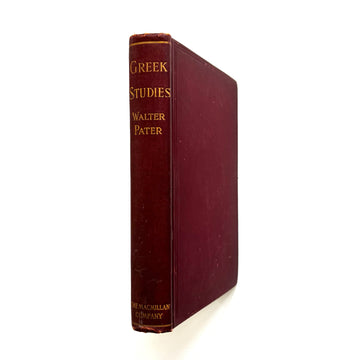 1903 - Greek Studies, A Series of Essays