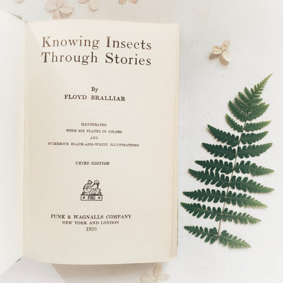1920 - Knowing Insects Through Stories