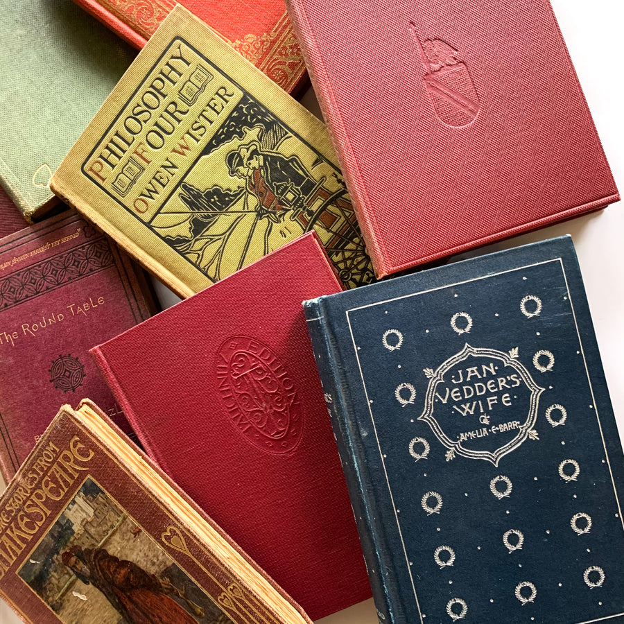 Small-Size Book Vintage/ Antique Book Set