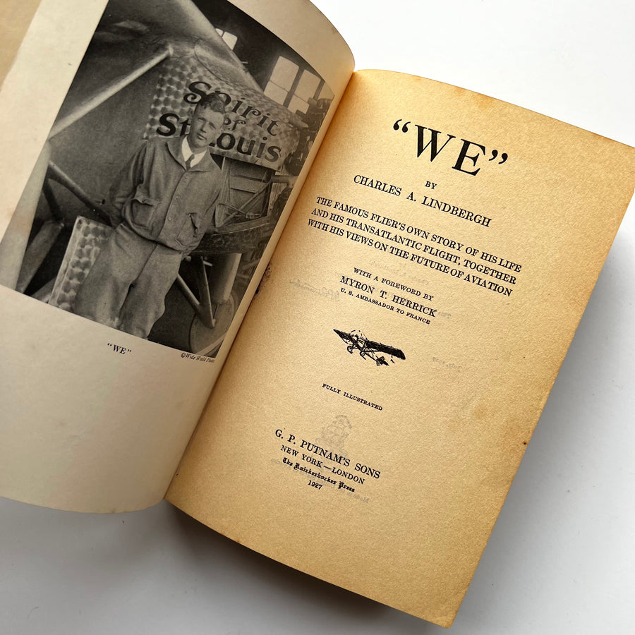 1927 - Charles A. Lindbergh’s “WE”, First Edition