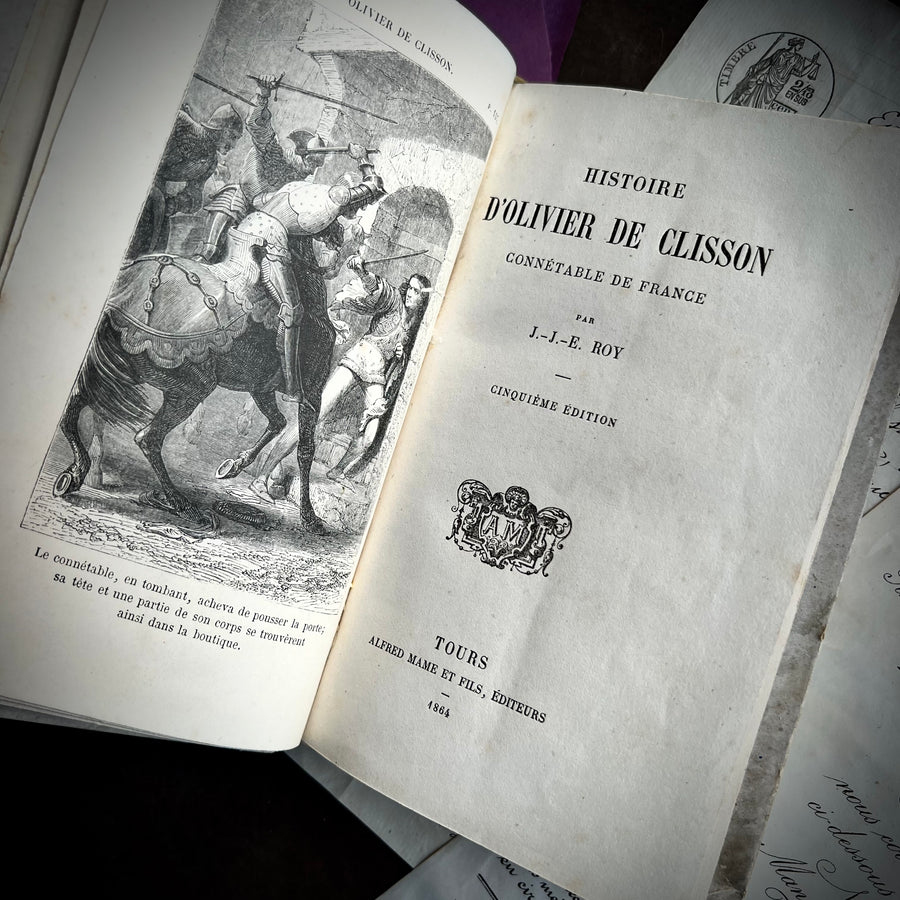 1864 - Histoire D’Olivier de Clisson Connetable de France