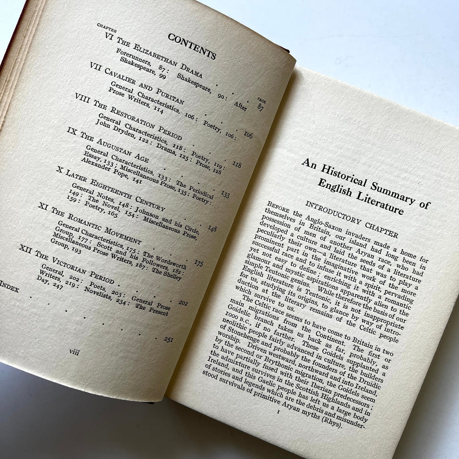 1920 The Historical Summary Of English Literature Honey Bee Mill 1920-the-historical-summary-of-english-literature-honey-bee-mill