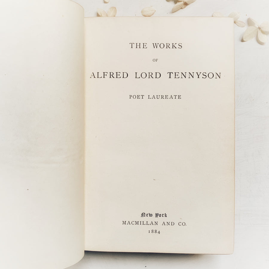 1884 - The Works of Alfred Lord Tennyson