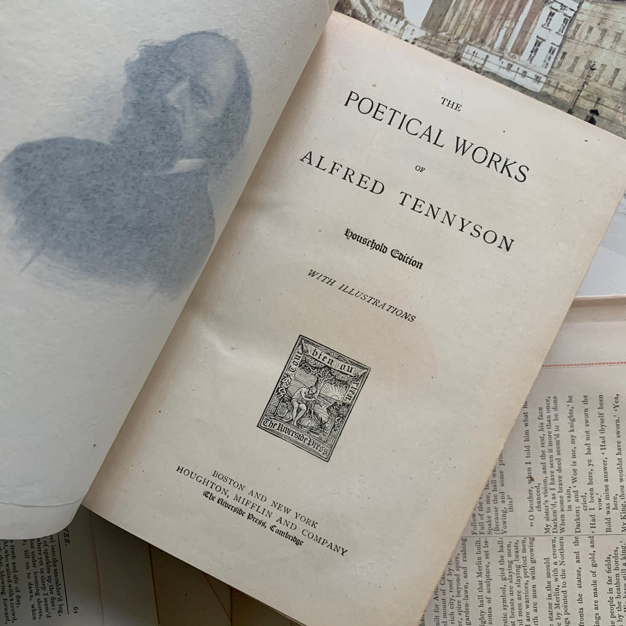 c. Late 1800s to early 1900s - The Poetical Works of Alfred Tennyson